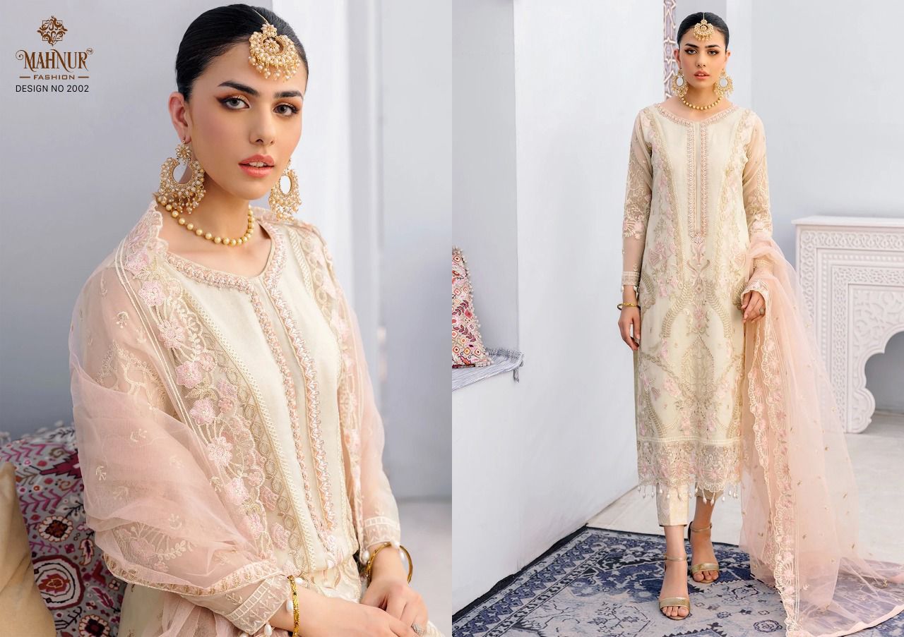 Mahnur 2 Fancy Wedding Wear Heavy Designer Salwar Suits Collection